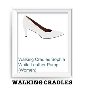 WALKING CRADLES White Pumps sz 8 1/2
